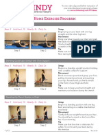 Patellofemoral Home Exercise Program