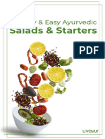 Healthy and Easy Ayurvedic Salads and Starters