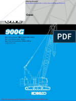 Kobelco Hydraulic Crawler Crane Cke900g Specifications