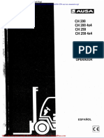 Ausa Forklift Ch200 250 Service Manual Esp