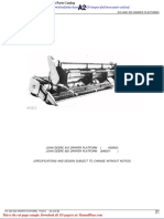 John Deere 918 920 Draper Platforms Parts Catalog