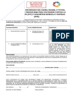 Consentimiento para Las Vacunas Apo-Ipv - SPR