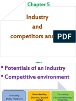 Industry and Competitors Analysis