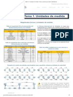 3ESO T1. Unidades de Medida - Física y Química para ESO y Bachillerato