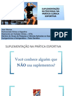 SUPLEMENTAÇÃO NA PRÁTICA ESPORTIVA ATUALIZADA Junho