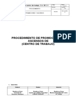 Procedimiento de Promoci N y Ascenso