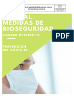 Manual de Bioseguridad Ut - Caribe Eficiente - 14 de Mayo