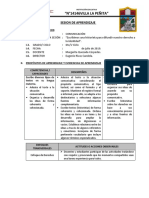 Sesión de Aprendizaje #22-Escribimos Una Historieta para Difundir Nuestro Derecho A La Identidad