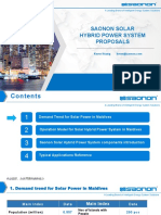 Solar Hybrid Power System Proposals