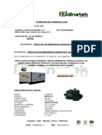 LM-2023-04-25-229 Grupo Electrogeno Cabinado Marca Remington Modelo C100GFS Cliente Sres. Agricola Mipomel S.A