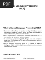 Natural Language Processing (NLP)