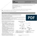 Split Consul Cbj12e Manual de Instalacao