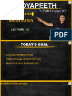 Gravitation PPT 02 Physics Dropper-JEE (PJ41EB) Ankit Patidar Sir