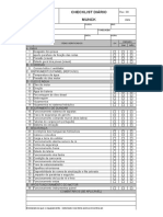 NR 18 - Lista de Verificação Guindauto