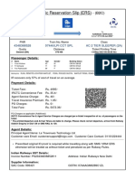 Electronic Reservation Slip (ERS) : 4348368528 07446/LPI CCT SPL Ac 2 Tier Sleeper (2A)