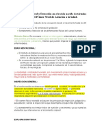 Prevención Control y Detección en El Recién Nacido de Término Sano en El Primer Nivel de Atención A La Salud