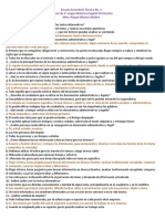 Respuestas de 2° de Secundaria Examen Escrito de Español III Trimestre