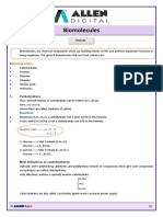 Biomolecules Sheet