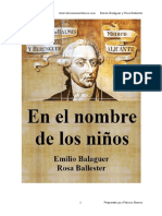 En El Nombre de Los Ninos - Emilio Balaguer y Rosa Ballester