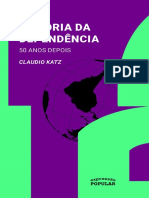 Cláudio Katz Teoria Da Dependência - 50 Anos Depois