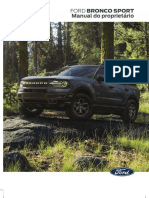 Manual Do Proprietário Ford Bronco Sport 2022