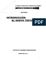 Folleto Introducción Al Nuevo Testamento