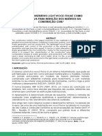 Sistema Construtivo Light Wood Frame Como Alternativa para Redução Dos Resíduos Da Construção Civil