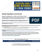 Global Inequalities An Overview