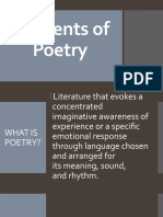 (D-7) Elements of Poetry