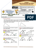 Lineas y Puntos Notables en Un Triangulo