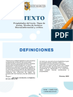 Texto Tipos y Propiedades