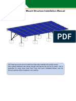 Steel Ground Mount Structure Installation Manual