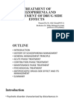 Treatment of Schizophrenia and Management of Drug Side