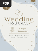 Wedding Journal - 4th Edition, 2023