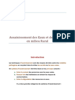 Assainissement Des Eaux Et Des Excrétas en Milieu Rural