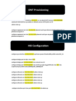 ONT Configuration Provisiong HSI MiniOLT CLI