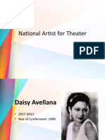 NAtional Artist For Theater 1