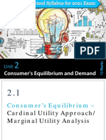 DEY's Micro XI Ch-2 Consumer Equilibrium PPTs As Per Revised Syllabus (Teaching Made Easier PPTS)