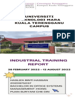 Industrial Training Report (Hasliza Binti Hassan) (2020975037)