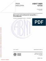 Abnt - NBR - 13133 - 2021 - Execução de Levantamento Topográfico