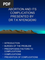 Abortion and Its Complications 2