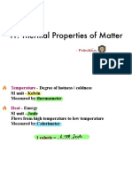 XI Physics - Thermal Properties of Matter (Xylem Marathon 23) - Franklin