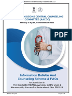 Information Bulletin and Counseling Scheme & FAQs