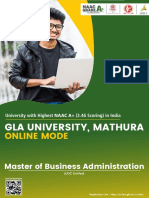 Brochure Gla Online Mba Course