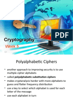 Week 5 - Cryptography