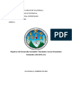 Grupo 01 Ensayo - "El Desarrollo Sostenible en El Contexto de La Investigación Del EPS"