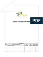 CRN Steam Tracing Spec