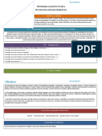 TECNOLOGIA OFIMATICA 2023 Programa Analitico