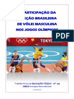 Trabalho EF 30-09-21 - Cibele - A Participação Da Equipe de Volei Masculina Nos Jogos de Tóquio - Entregue em 30-09-2021