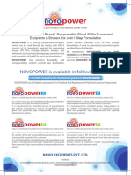 NOVOPOWER Leaflet